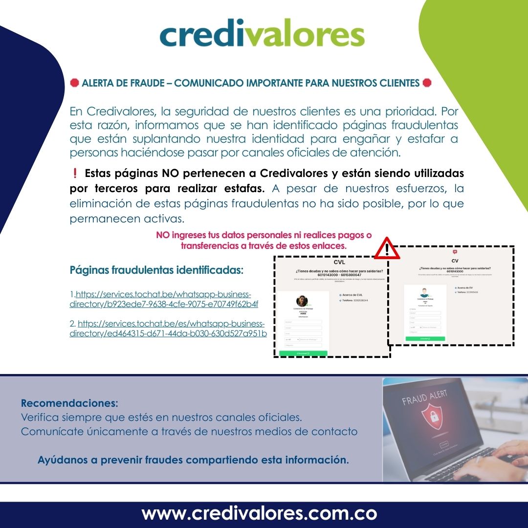 Comunicado de alerta