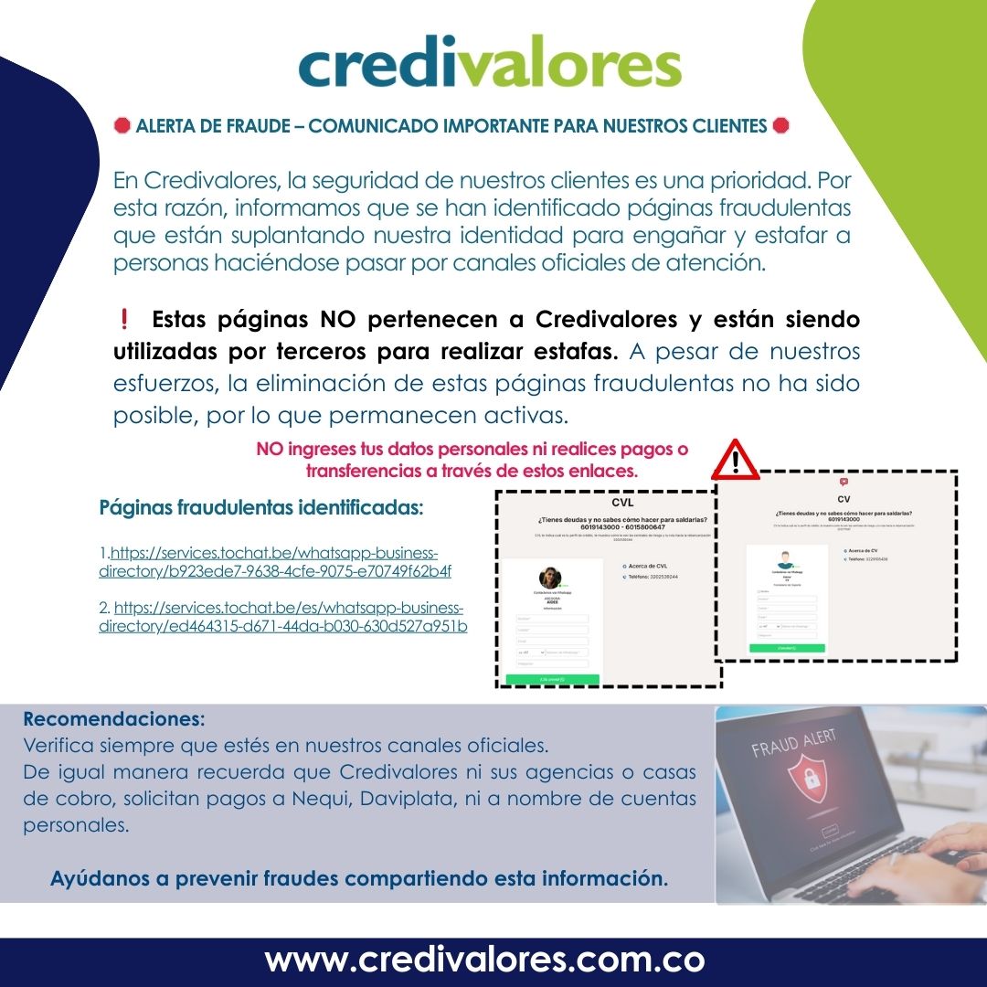 Comunicado de alerta
