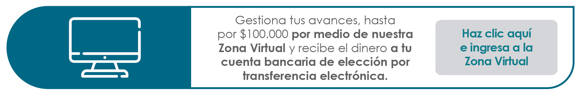 Avances Zona Virtual