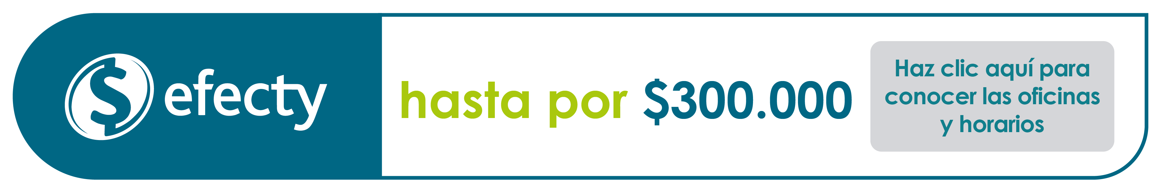 Credivalores EFECTY Avances